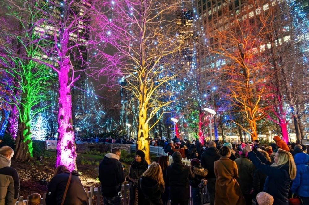 Canary Wharf Winter Lights Festival